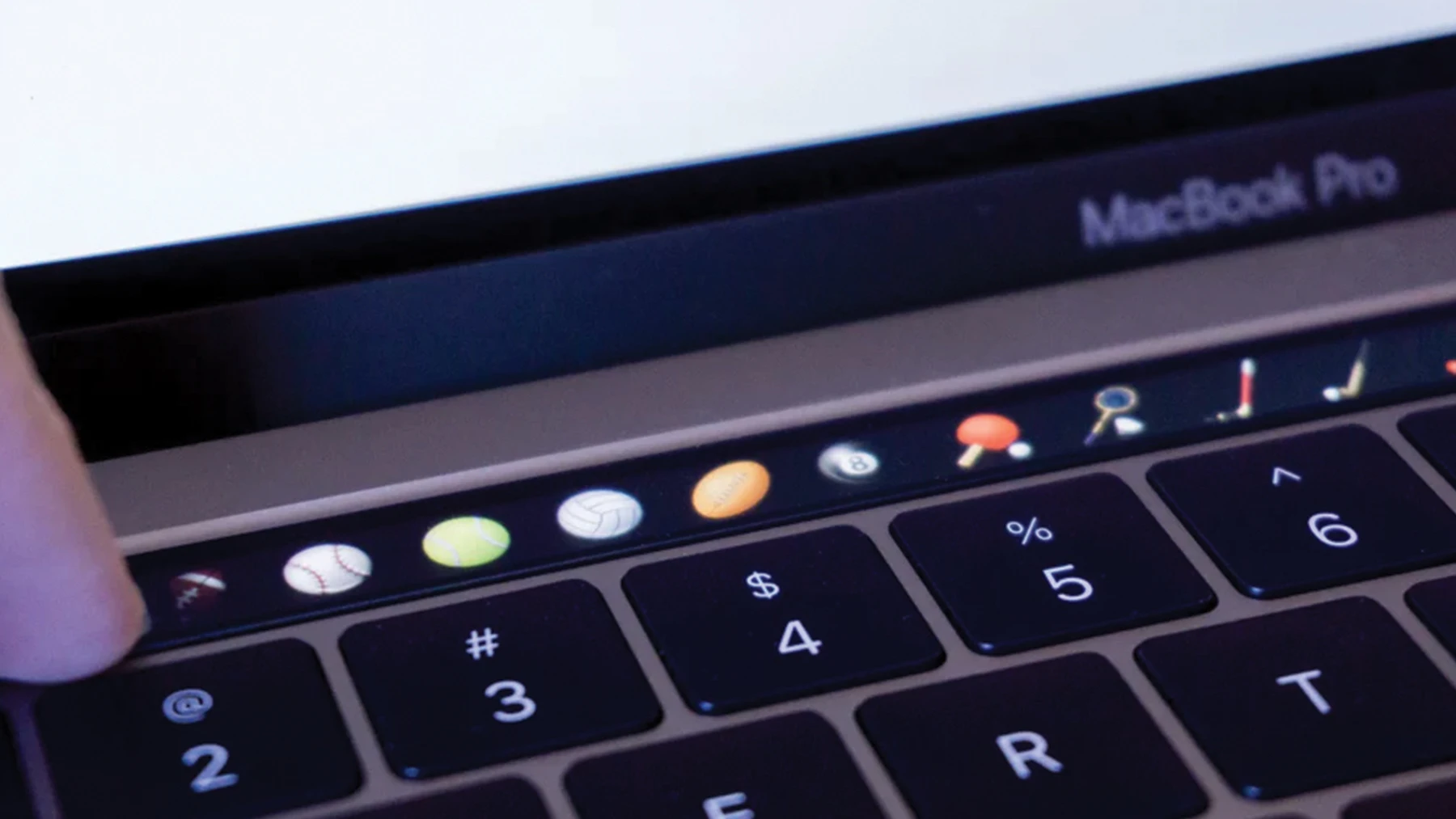 A questionable application of the MacBook Pro's Touch Bar