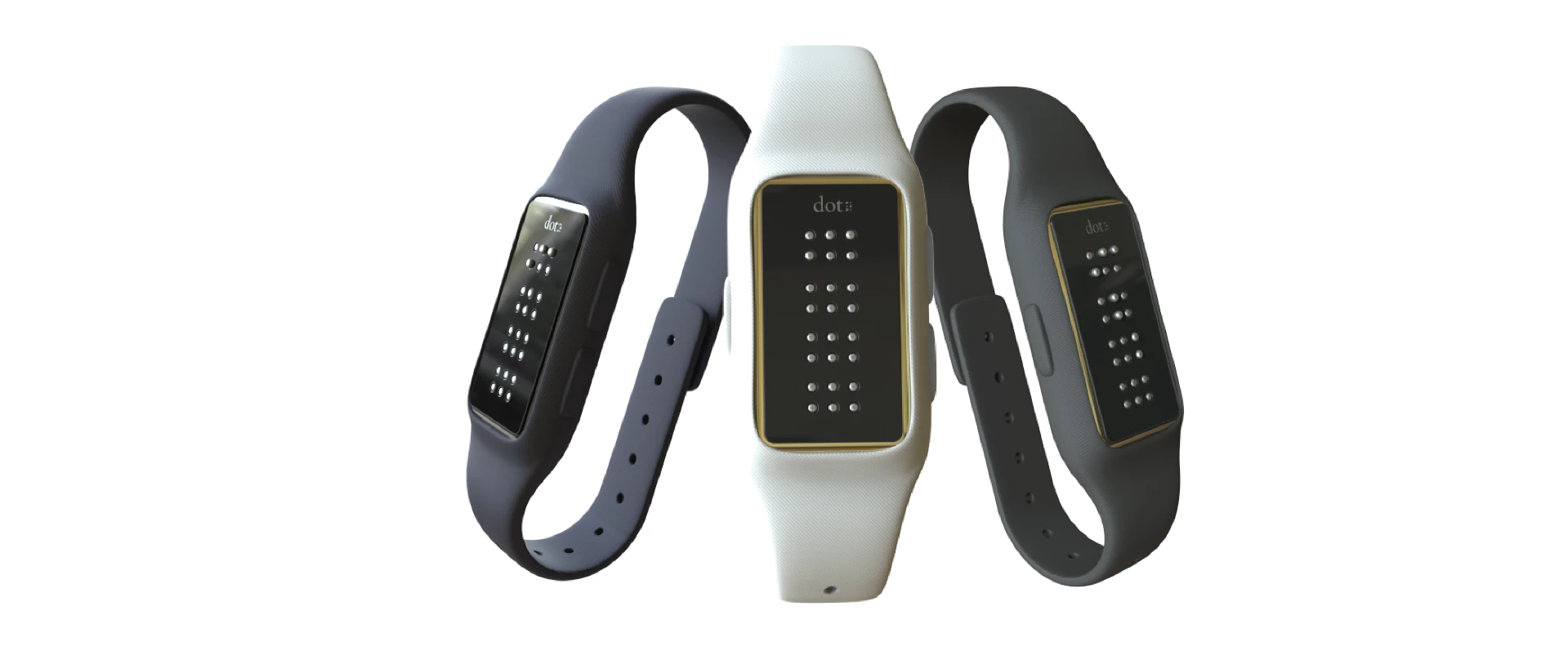 Dot links to any Bluetooth-enabled device to access information