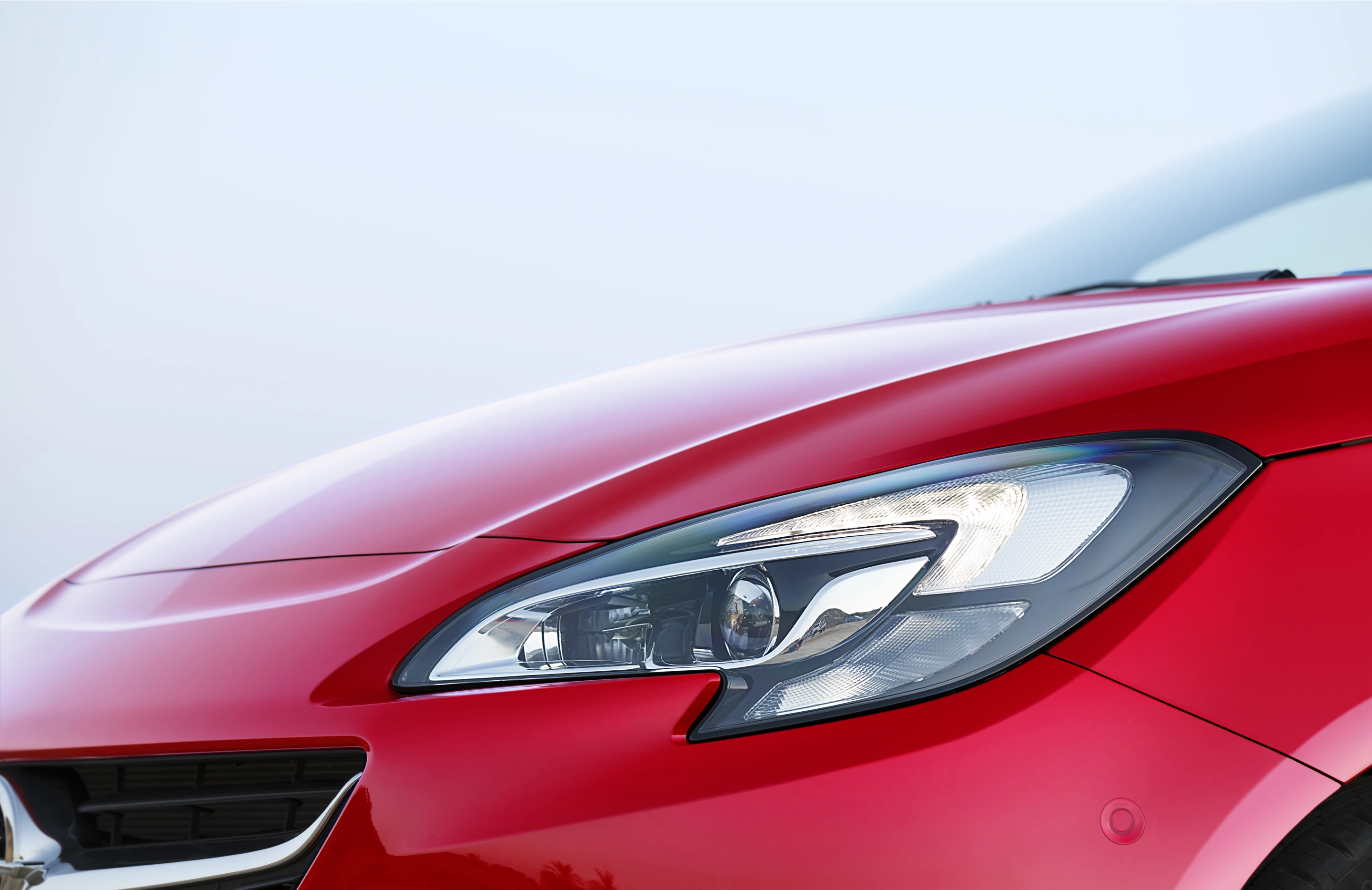 The new Opel Corsa can be fitted with bi-xenon headlights