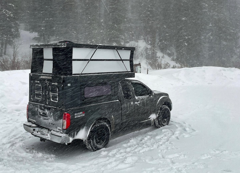 Oru advertises the Bruin as a four-season camper and offers extra insulation as an option