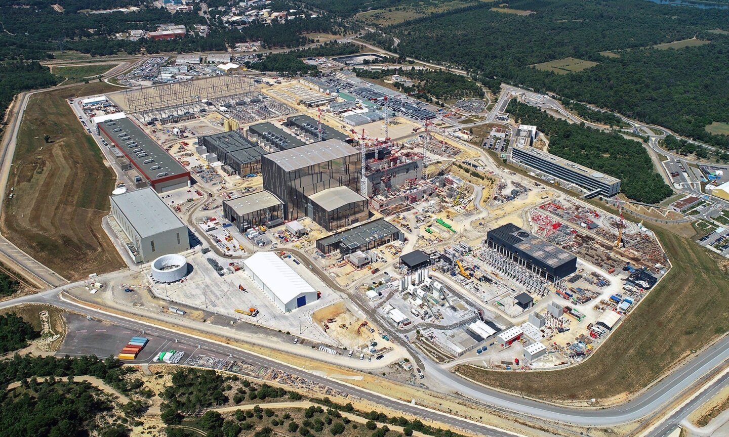 The site of ITER in France