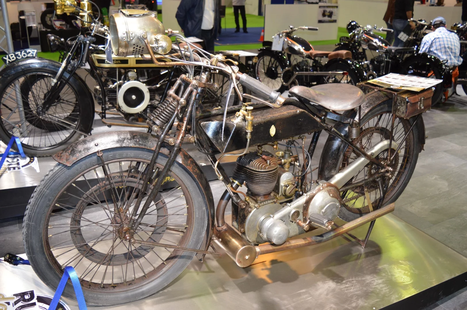 An unrestored 1921 Frera 350