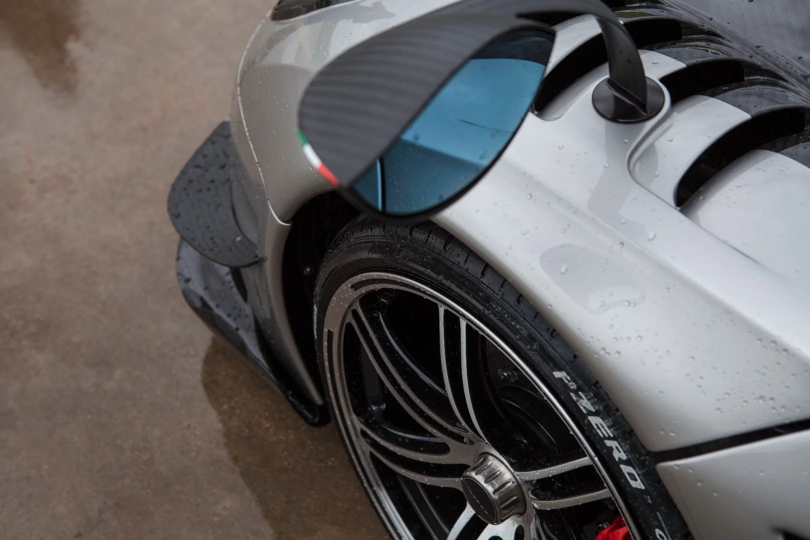 Huayra BC close-up