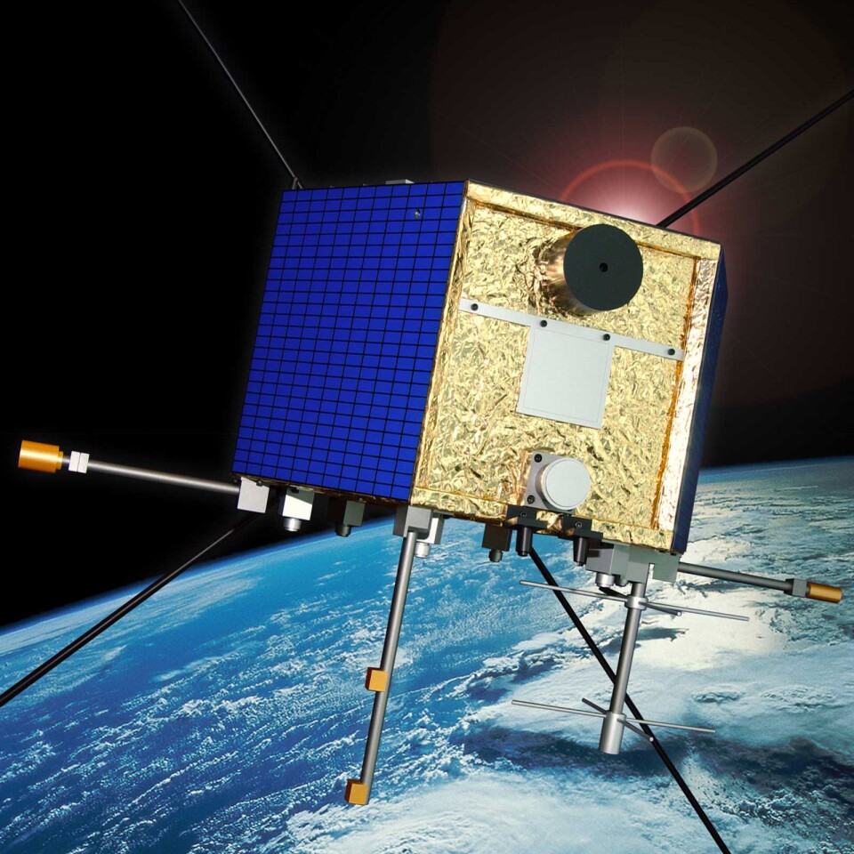 The Canadian Space Agency's Smallsat and IOnospheric Polar Explorer (CASSIOPE) was used to make the observations (Image:Canadian Space Agency)