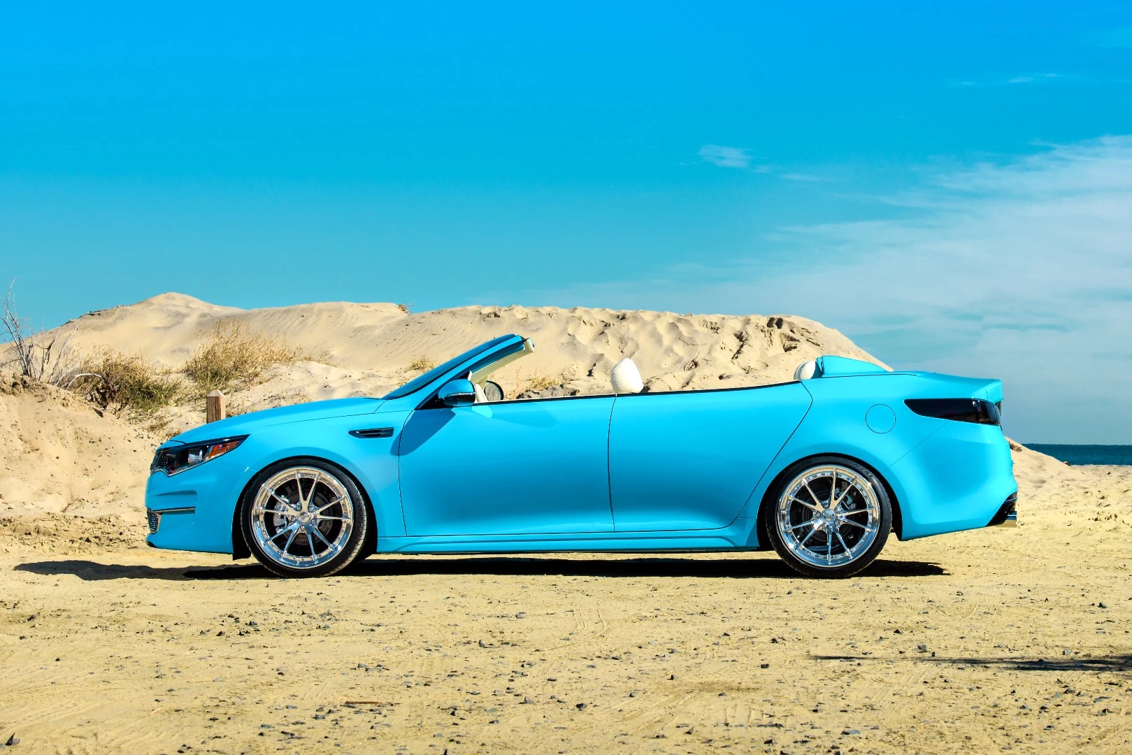 A slick, open look for the Optima