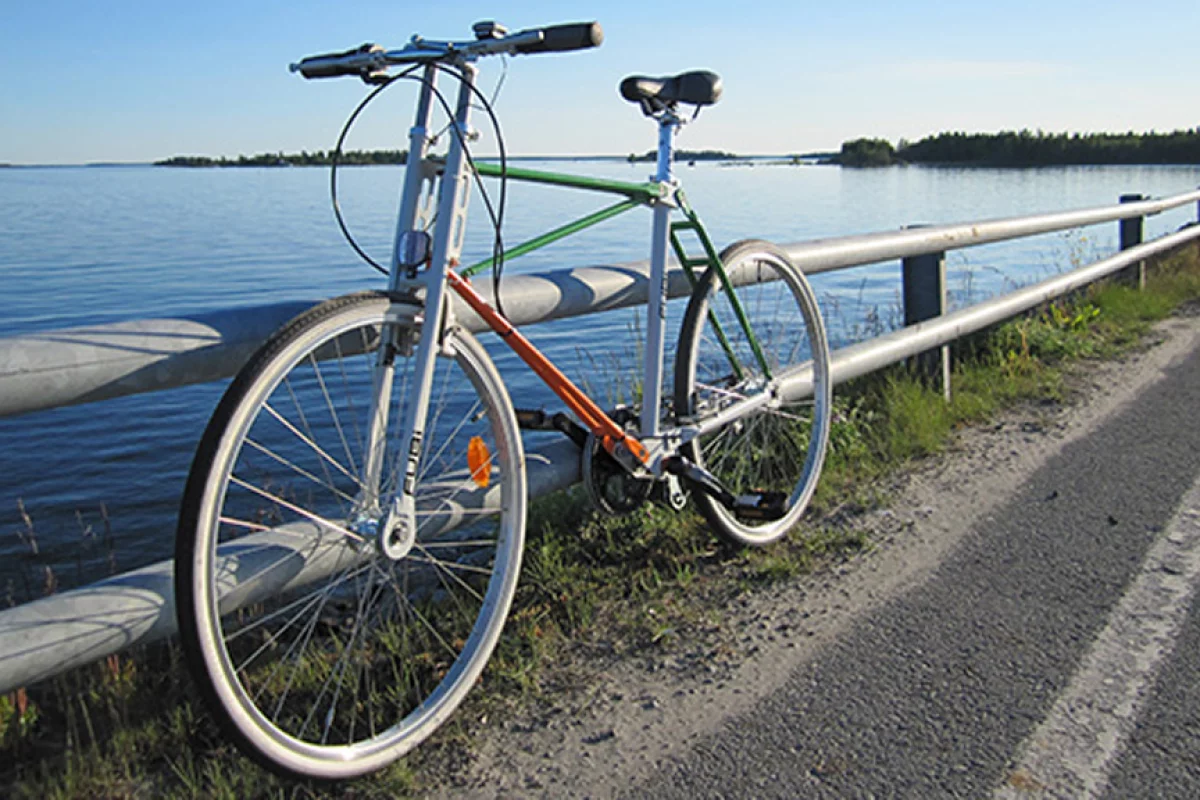 The Fubi folding bicycle prototype