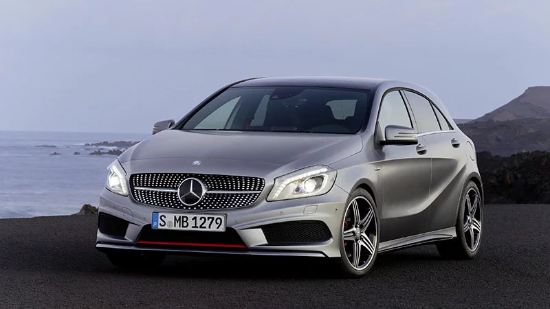 The new Mercedes-Benz A-Class in "AMG Sport" exterior spec.