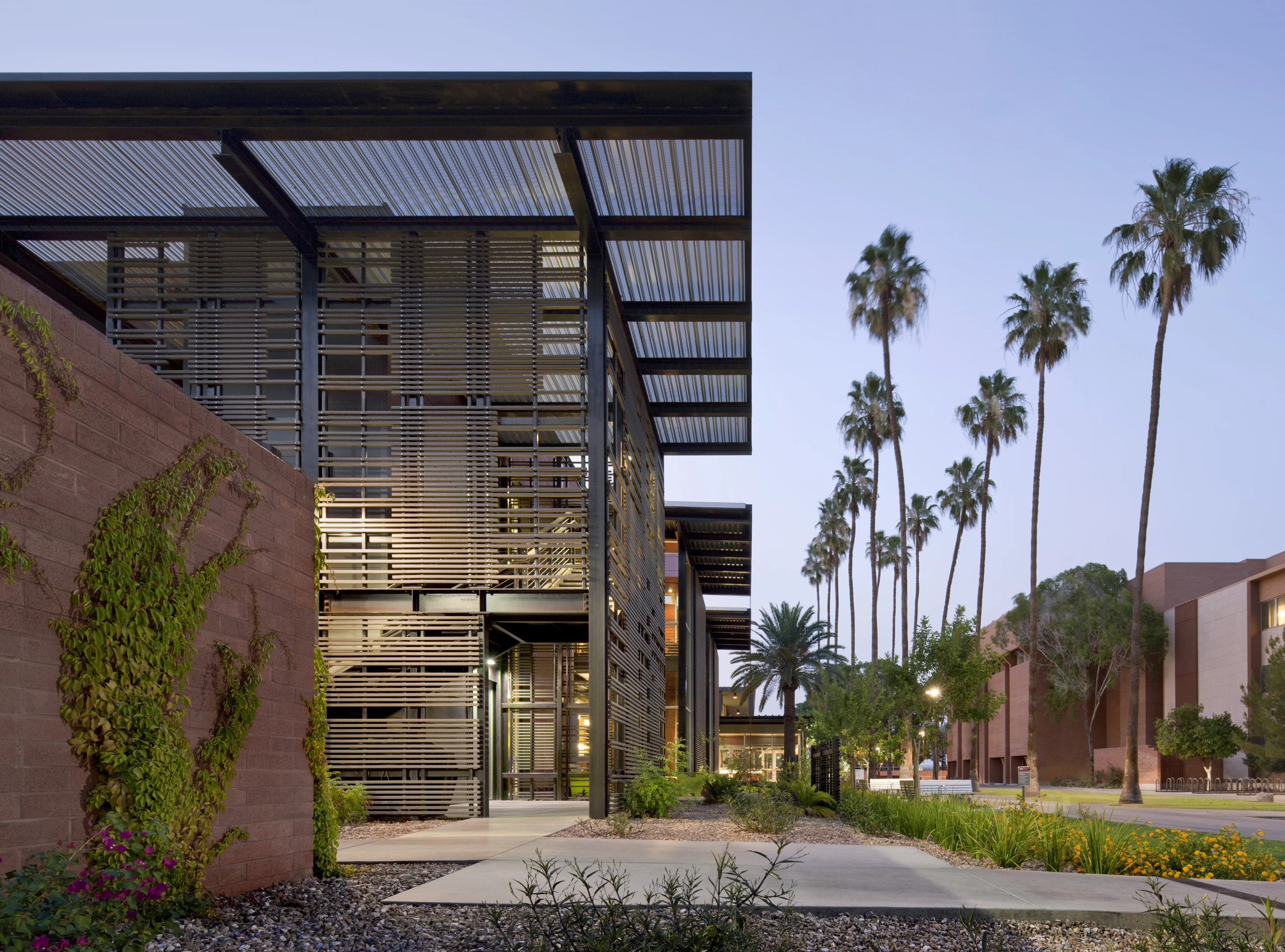 Arizona State University's new Health Services Building is an adaptive reuse project that featured the transformation of an existing unappealing and inefficient clinic into something far more welcoming – and green (Photo: Bill Timmerman)