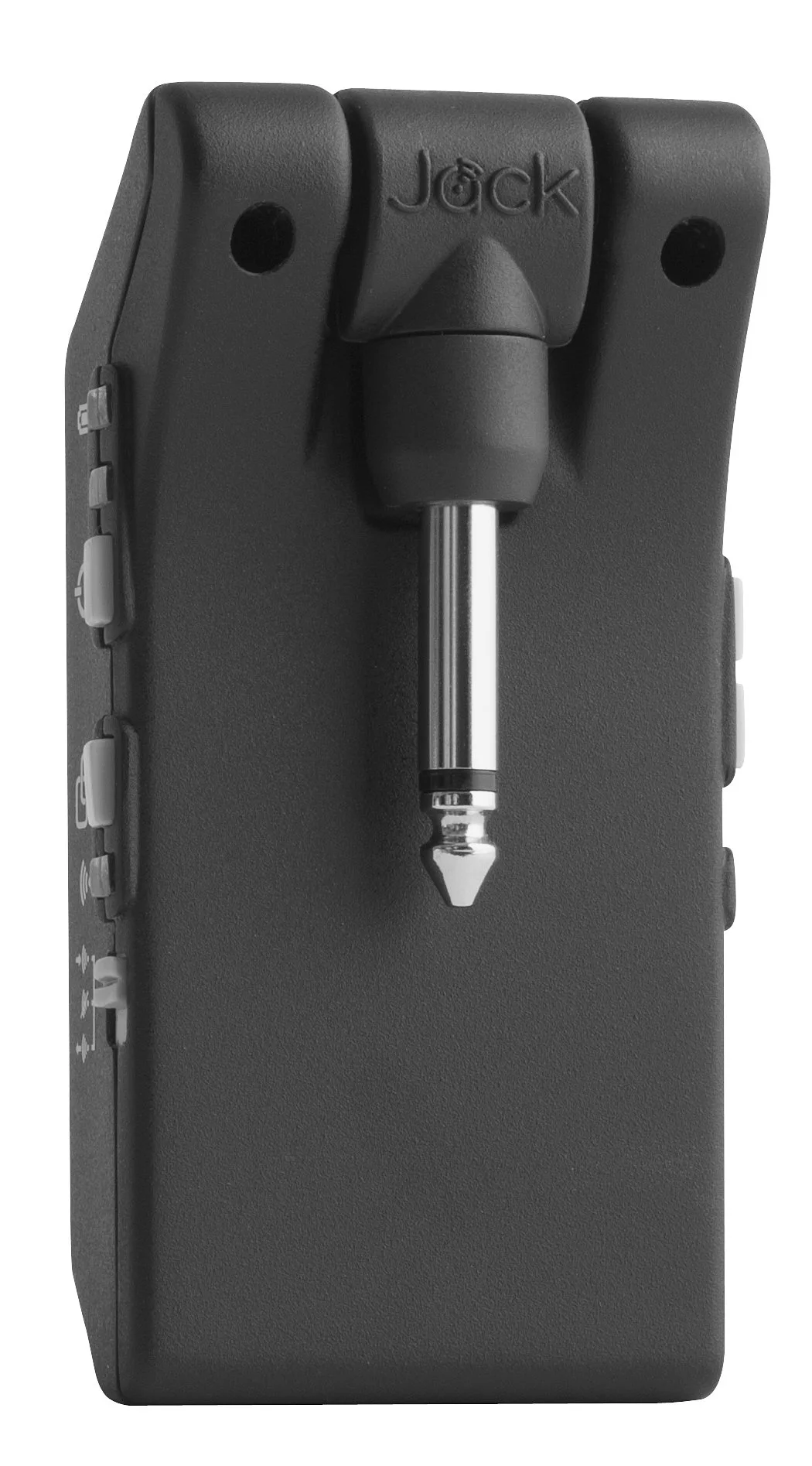 The Kack features an articulated instrument plug