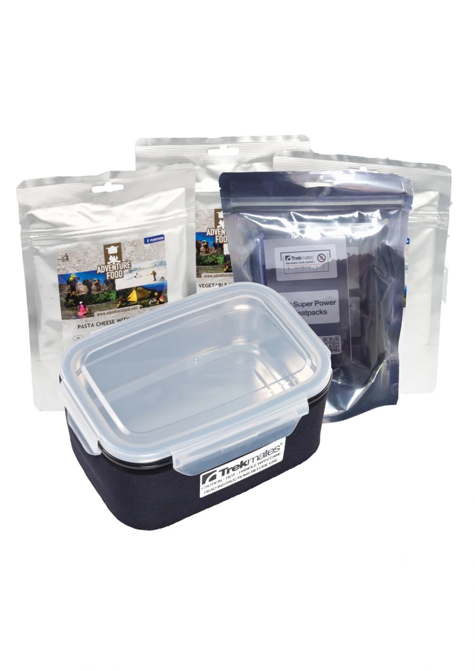 The Trekmates Flameless Heating System allows for cooking without the fire