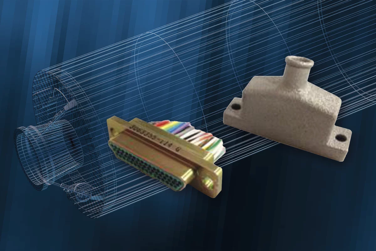 A 3-D-printed connector backshell flew in a Trident II D5 fleet ballistic missile test flight on March 16