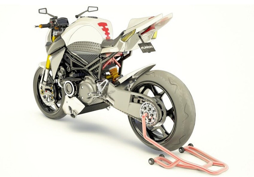 Furion M1: Attractive trellis frame