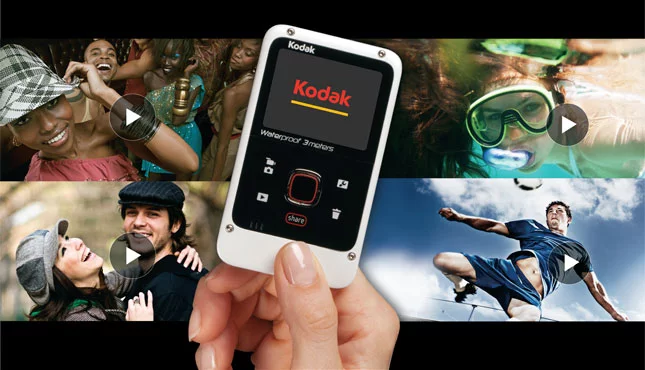 Kodak has unveiled a waterproof version of its Playfull camcorder in the form of the Playfull Waterproof Camera, which offers up to 720p video recording