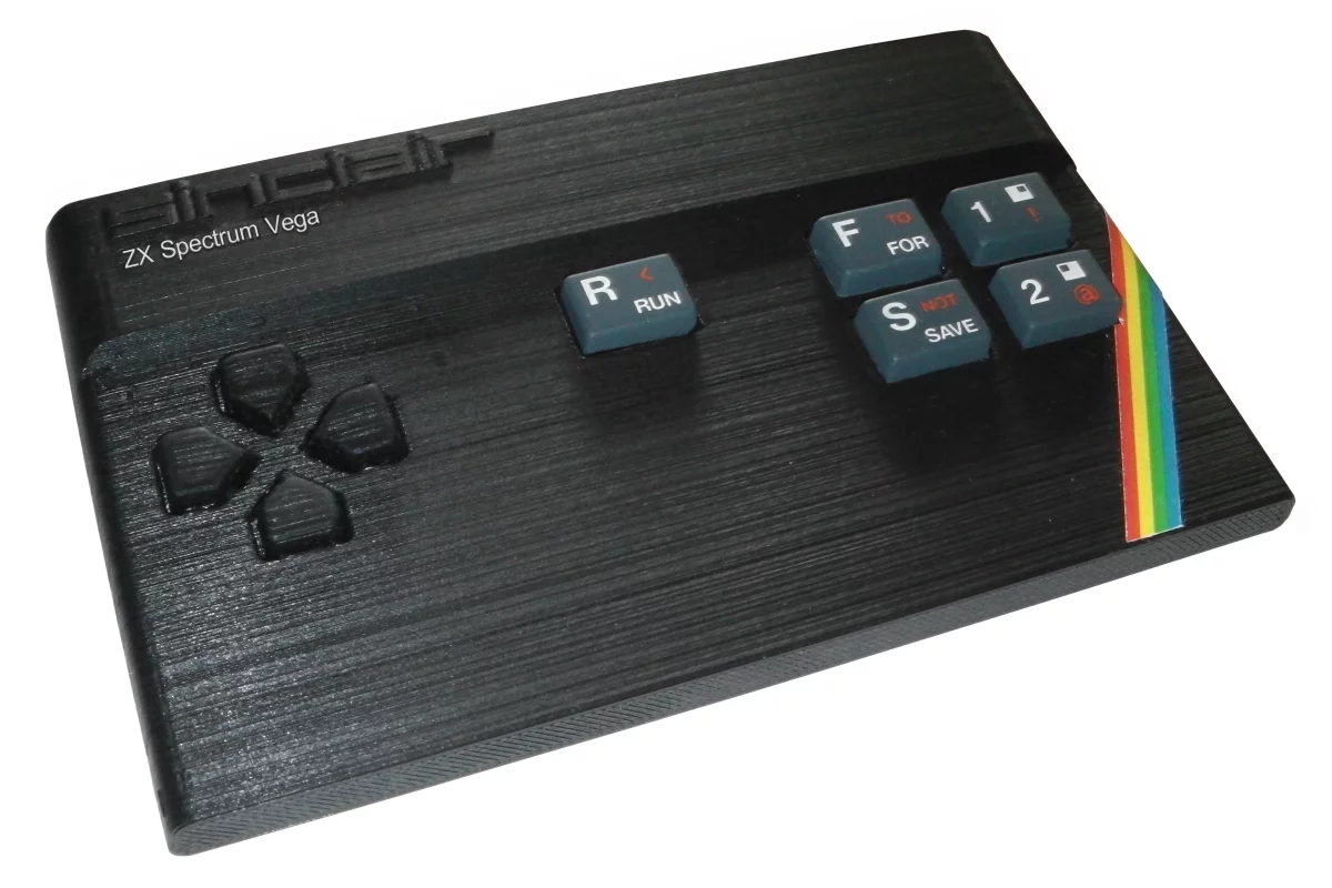 The Sinclair Vega is based on the ZX Spectrum personal home computer from the 1980s