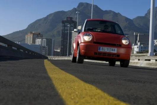 The TH!NK city has a range of 124 miles