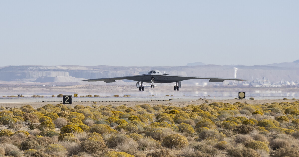 Watch: First flight video of B-21 nuclear bomber from US Air Force