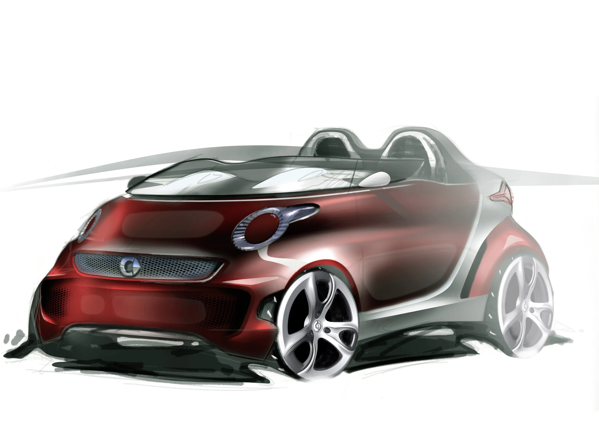 Original smart forspeed design sketch