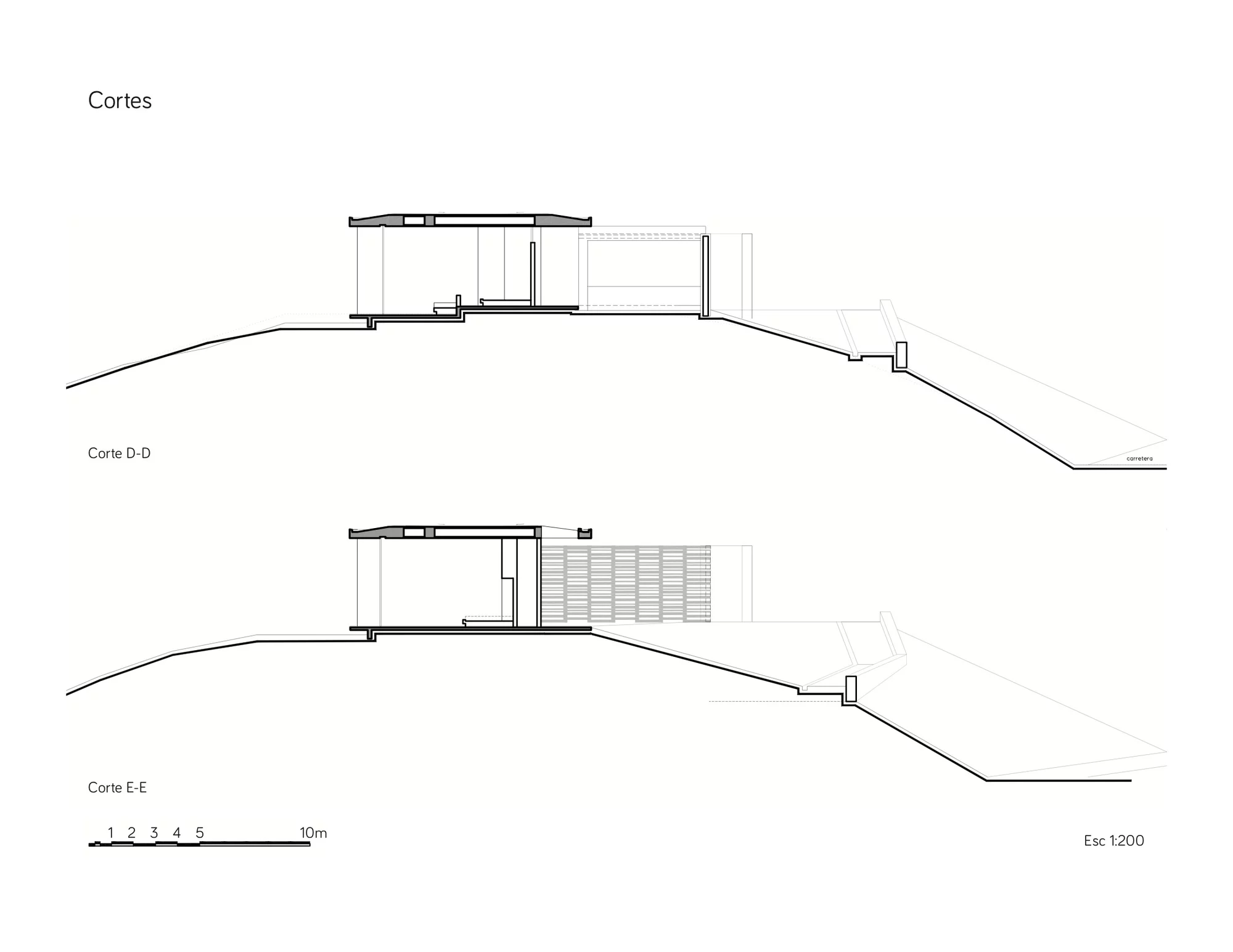 Architectural drawing of Casa 7A (Image: Arquitectura en Estudio)