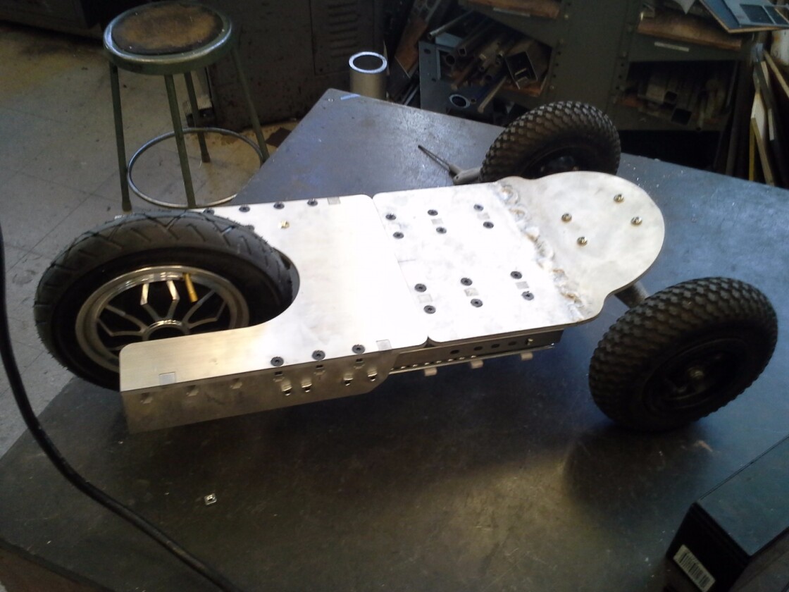 The Mounatin-Slider collapsed for travel