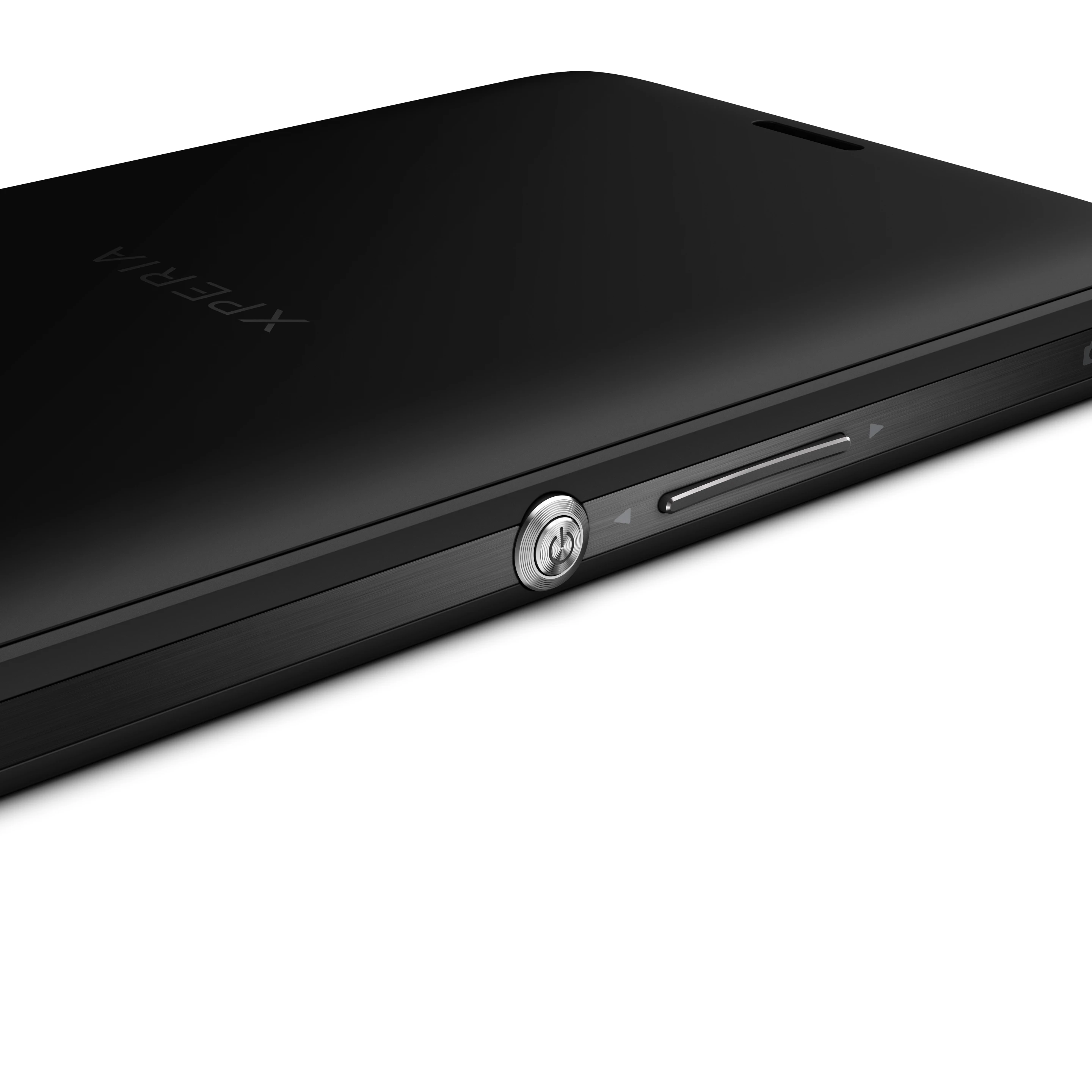 Detail of the Experia ZR showing the camera key