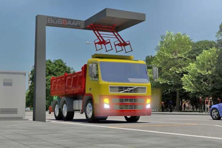 The quick charge system can operate 24/7, is compatible with Opbrid’s existing truck and bus fleets, and can be retrofitted to municipal garbage trucks, delivery vehicles, street cleaners, etc