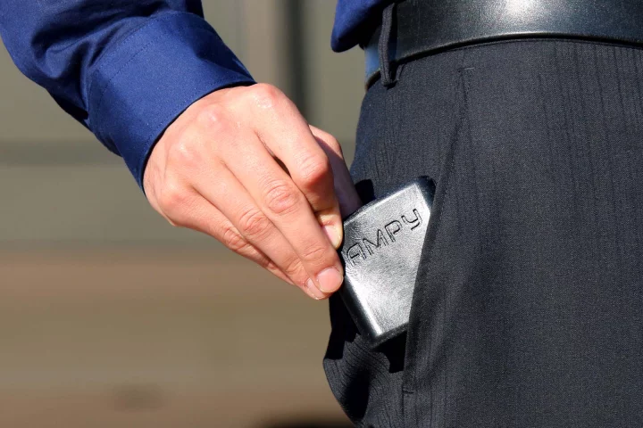 Ampy is also pocketable at 3 inches square