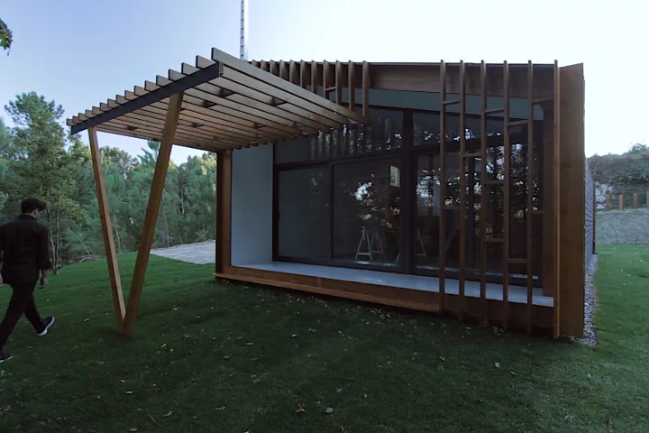 The Gomos modular housing system by Portugese architect Samuel Gonclaves