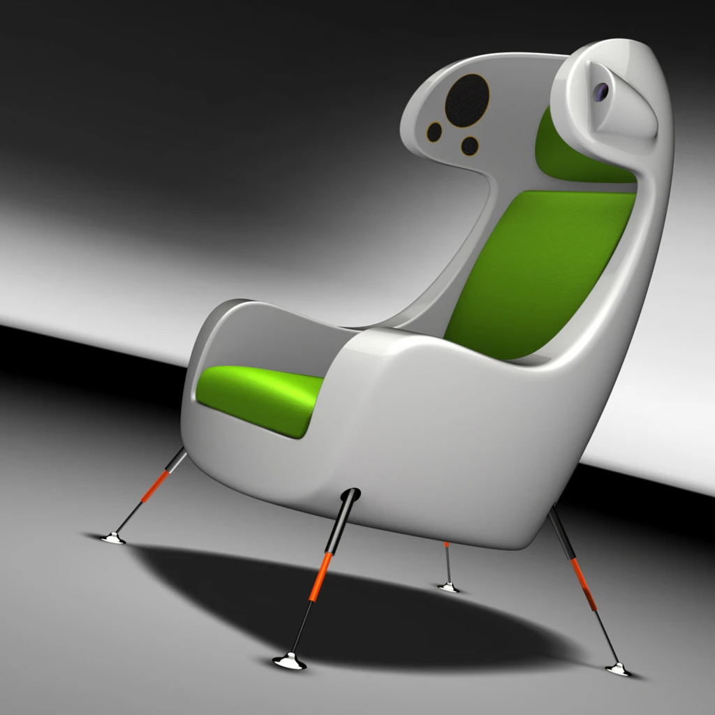The Media Chair ... plenty of features, style and comfort