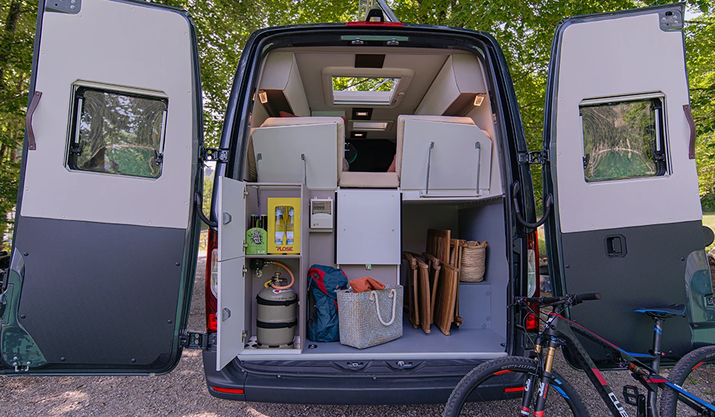 The 6.0 is smaller but it still offers plenty of rear storage