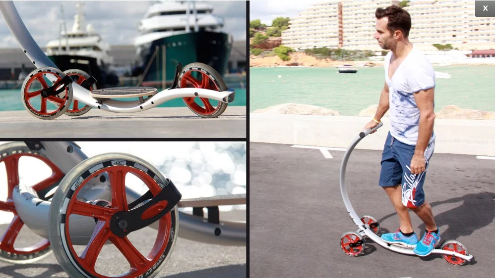 The Circleboard has a carving motion