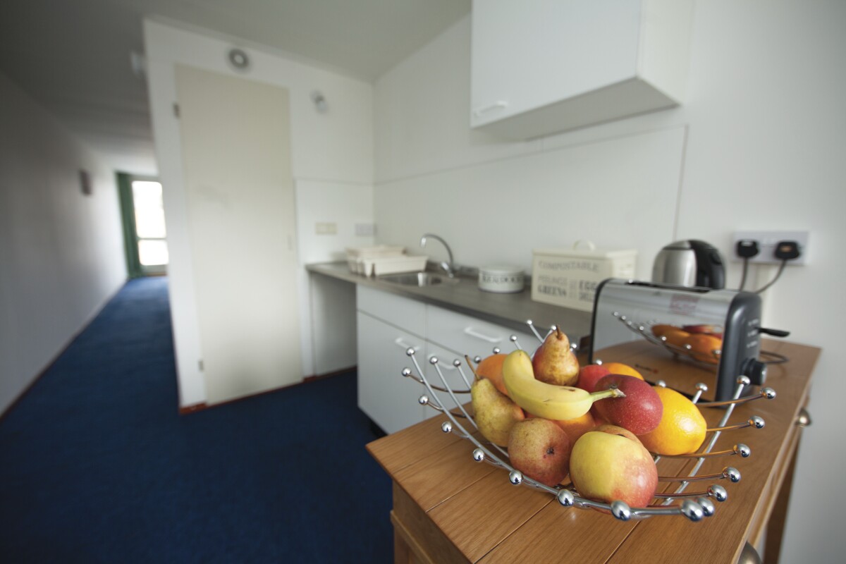 Interior shot of one of the homes (Photo: James Farell)