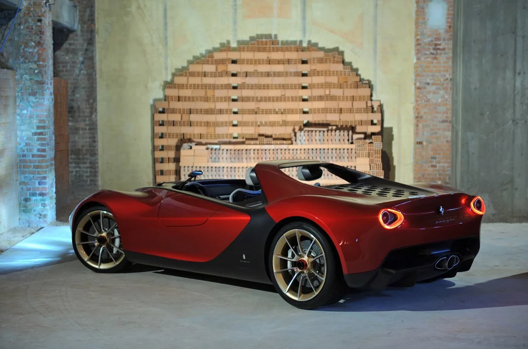 The concept is a celebration of Sergio Pininfarina and a long, productive relationship with Ferrari