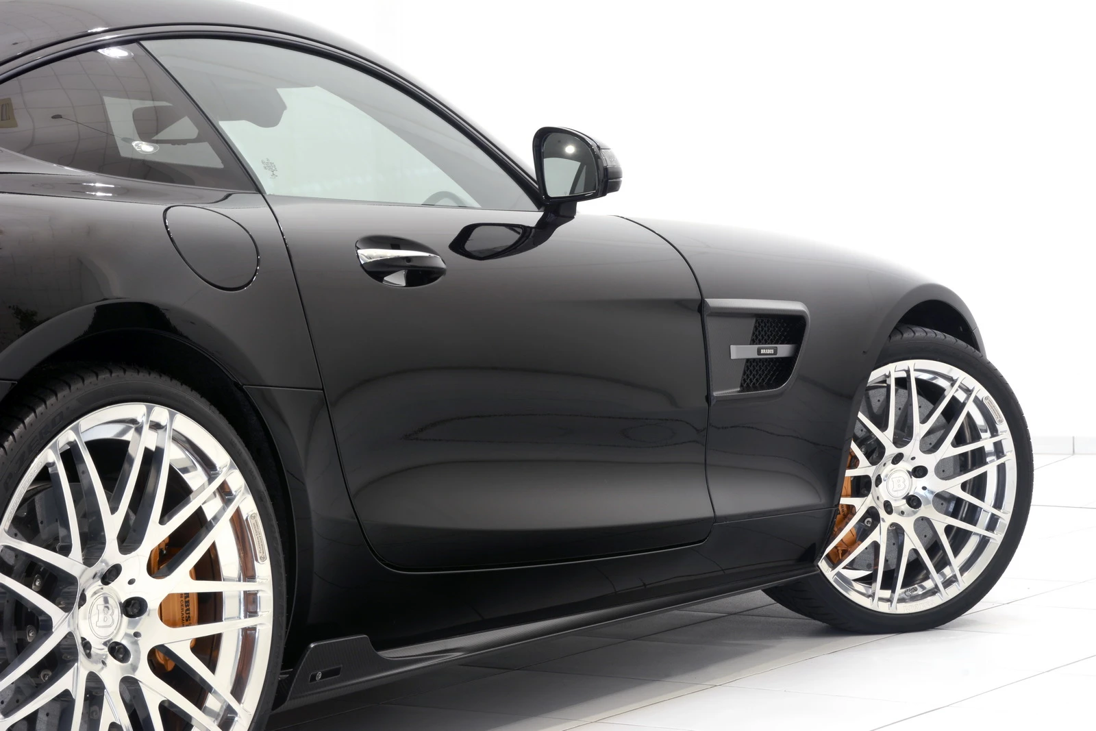 Brabus' monoblock wheels save weight and look fantastic
