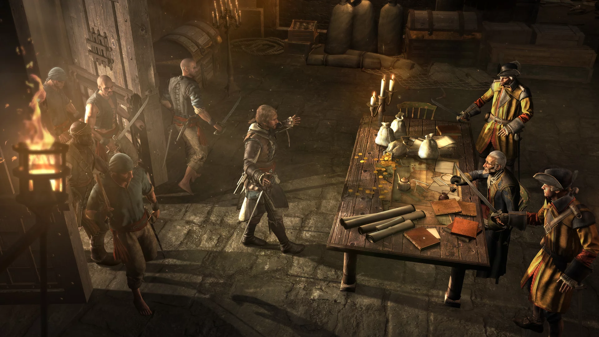 To my eyes, the demo of Assassin's Creed 4 didn't differentiate itself from the graphics of a capable gaming PC