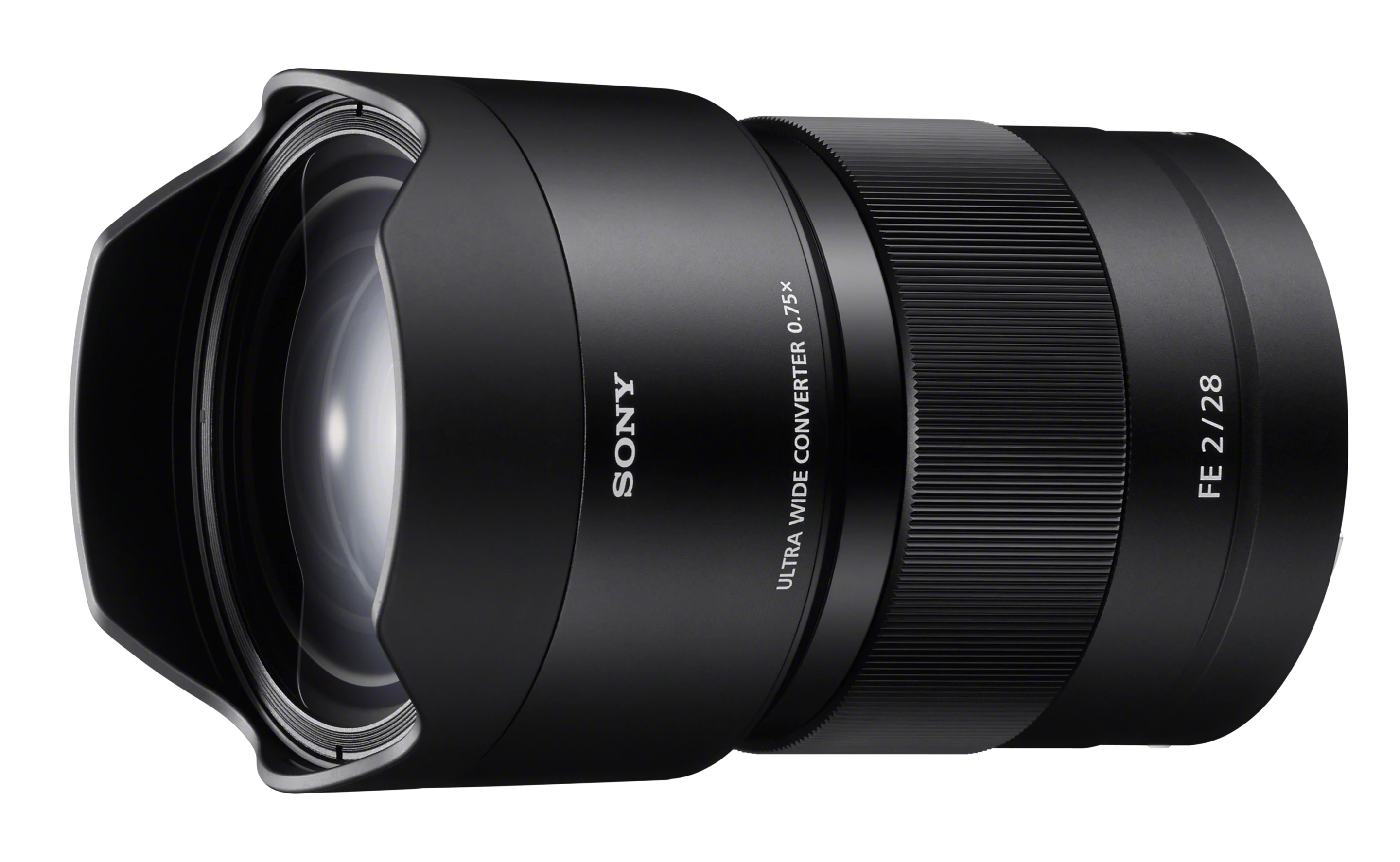 Sony FE 28mm F2 with the Ultra-wide Converter attached