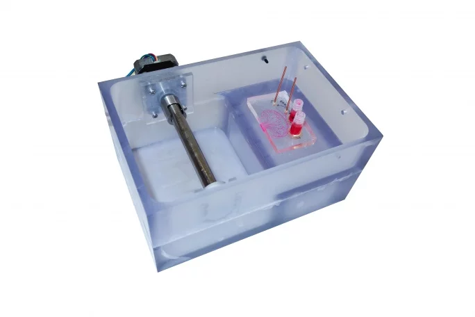 The second-generation PrintAlive bioprinter that produces skin grafts for burn victims on demand