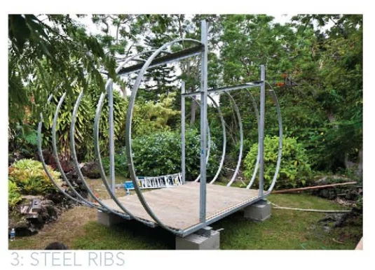 House Arc installation phase 3