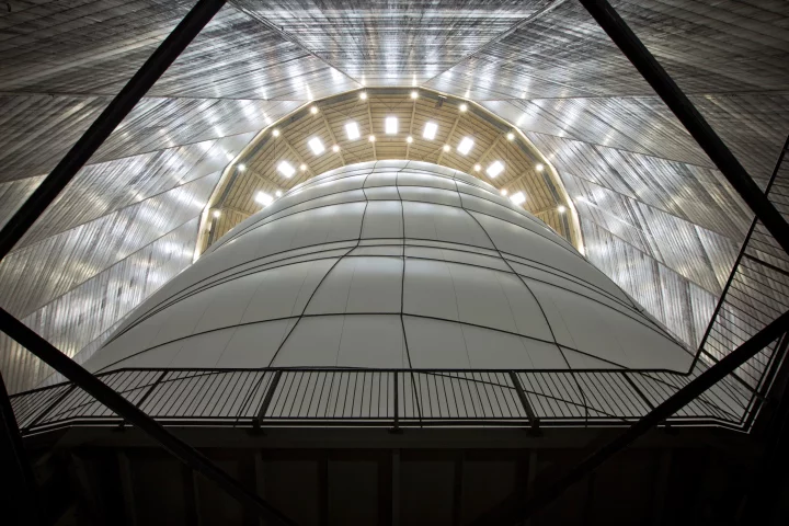 "Big Air Package" is billed as the largest indoor sculpture ever created (Photo: Wolfgang Volz)