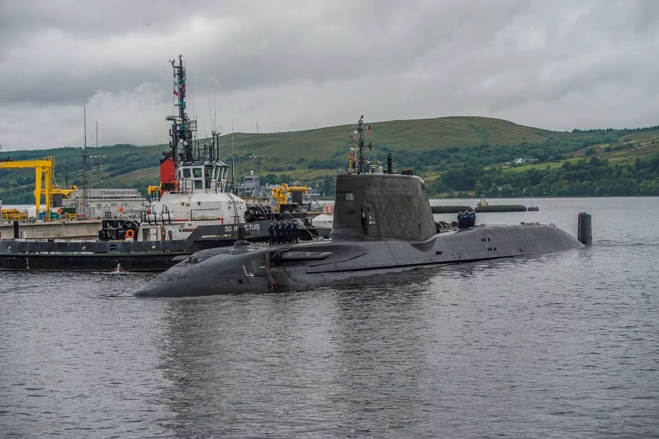 HMS Artful is the third of seven Astute class nuclear submarines