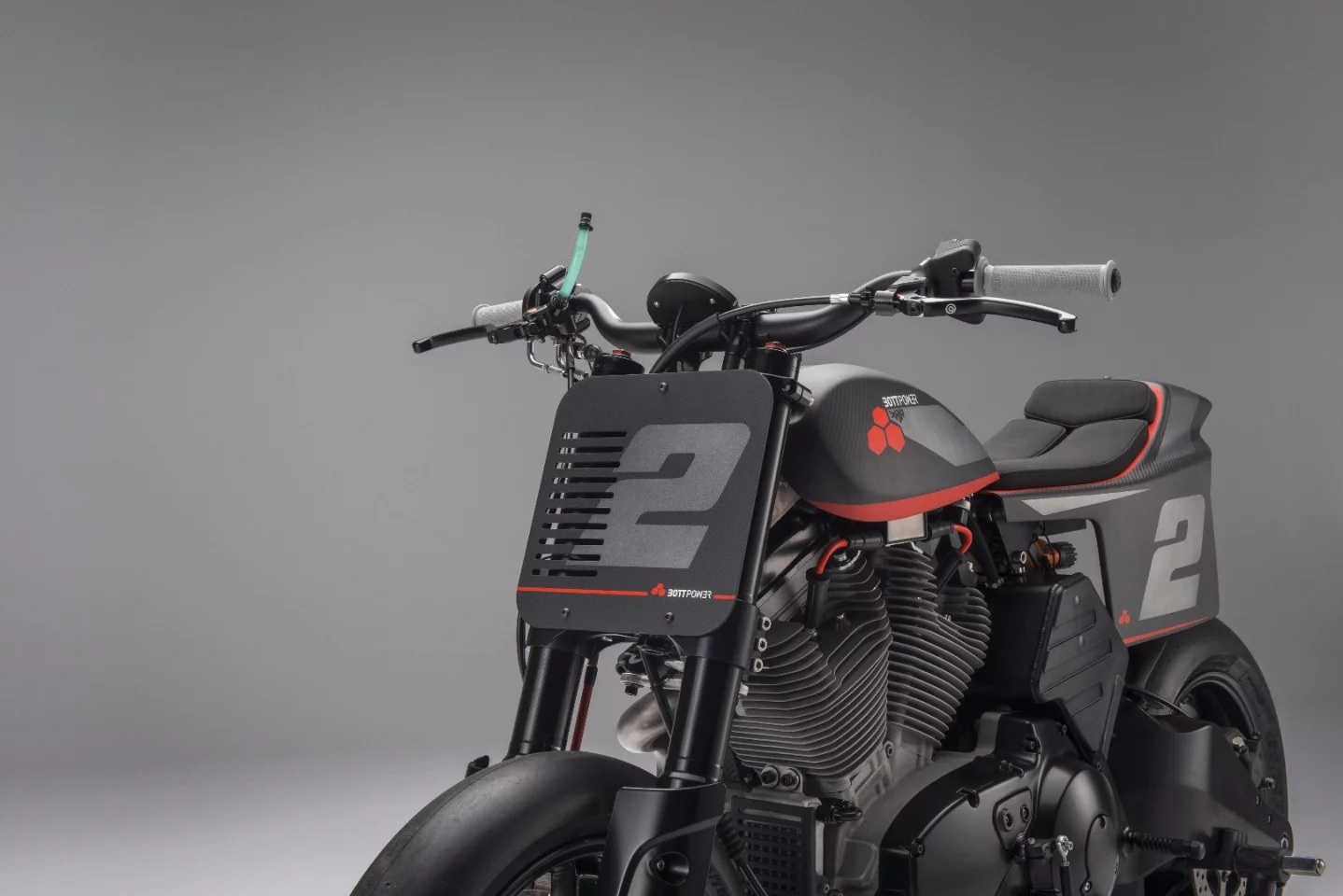 Bottpower XR1R: flat number plate