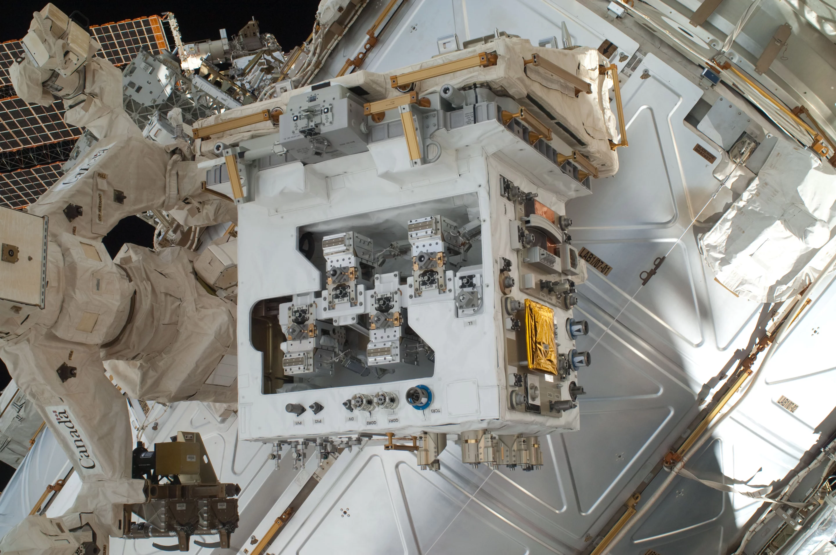 The Robotic Refueling Mission module on the International Space Station (Image: NASA)