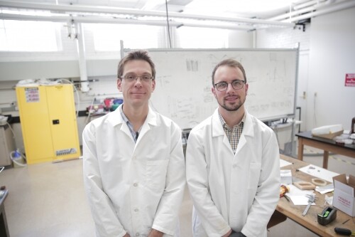 Associate Professor Michael Arnold and graduate student Gerald Brady of the University of Wisconsin-Madison