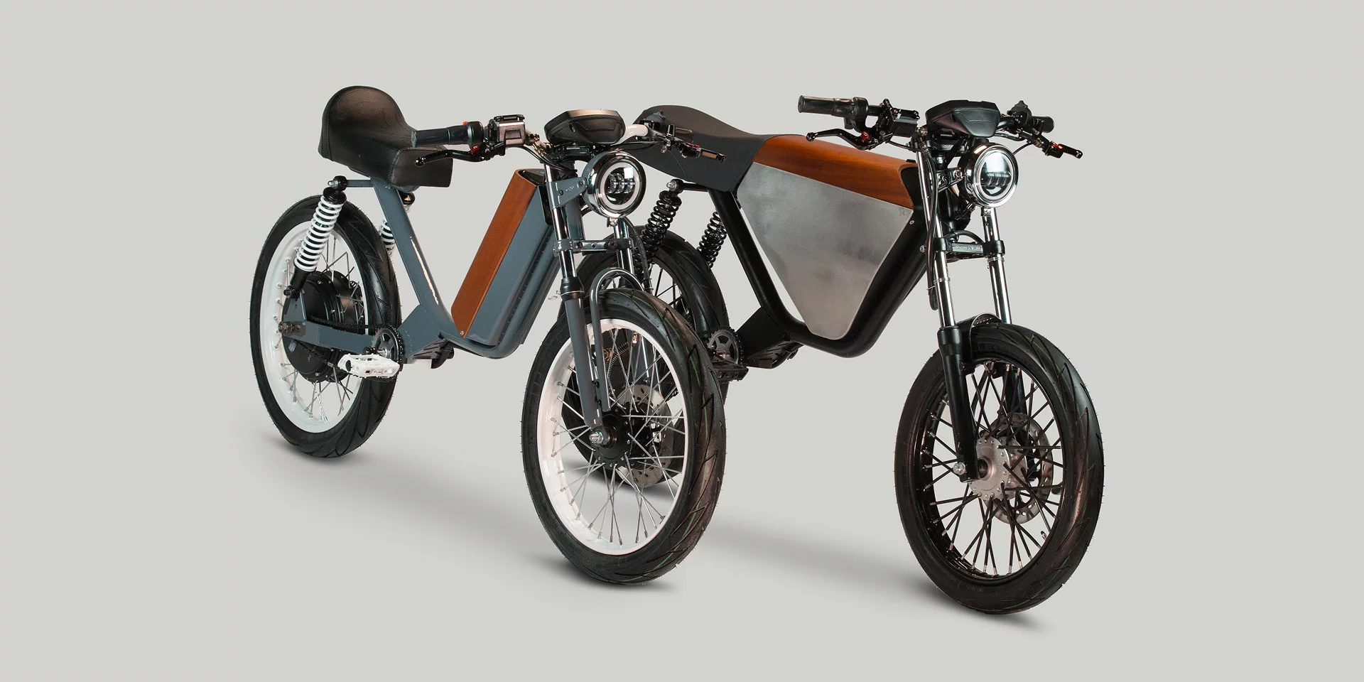 These neo-retro e-bikes pack in enough power to raise the question: when do these things become motorcycles?
