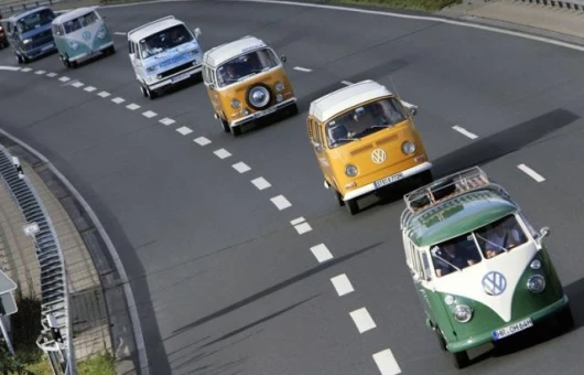 Celebrations included a special convoy through Hanover