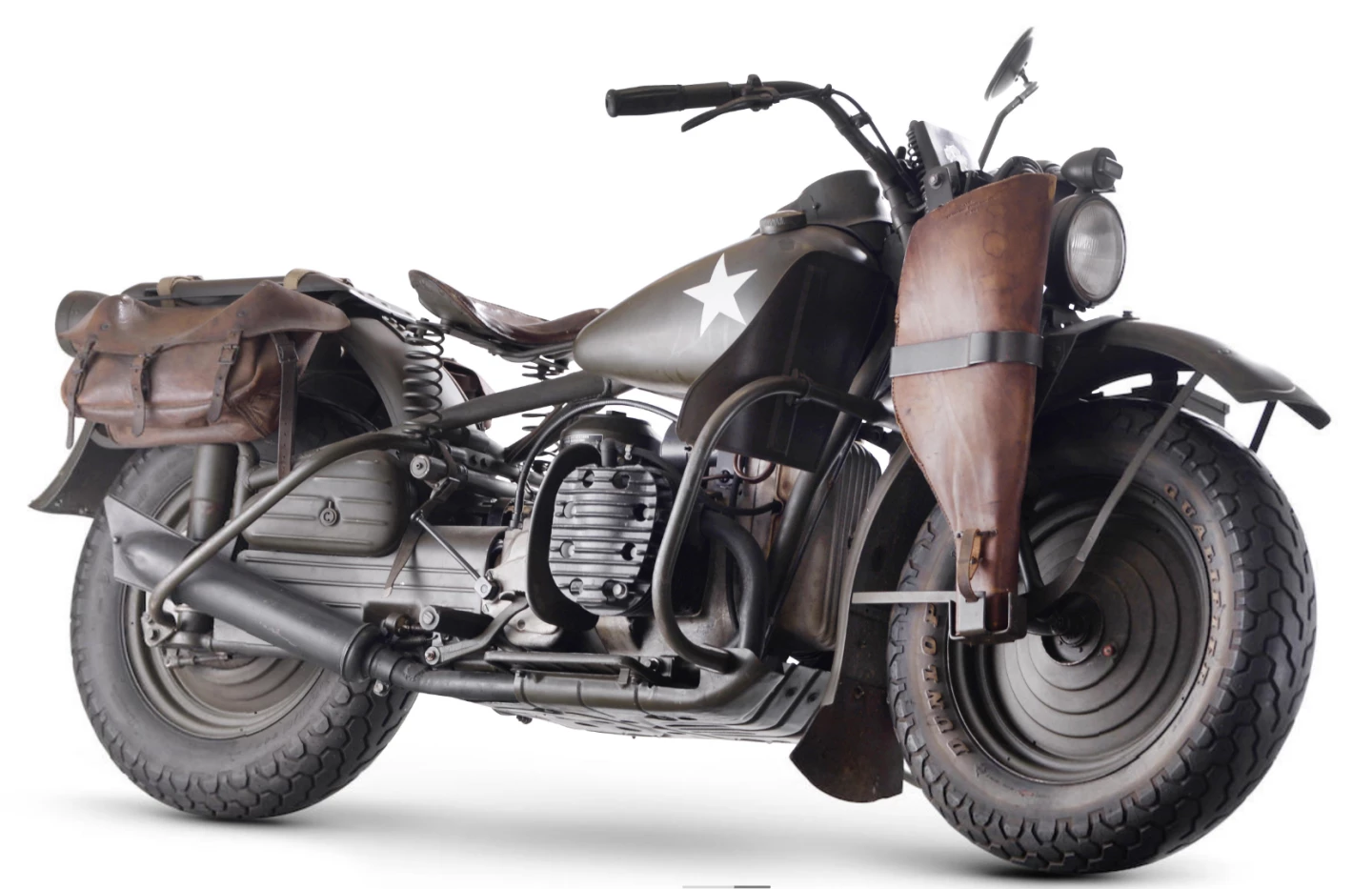 This 1942 Harley-Davidson 750cc XA Military Motorcycle, Lot 37 at Bonhams Lonatti Collection Sale (17-Oct-15) is estimated to sell for between £14,000 and 18,000 ($21,500 and $27,500)