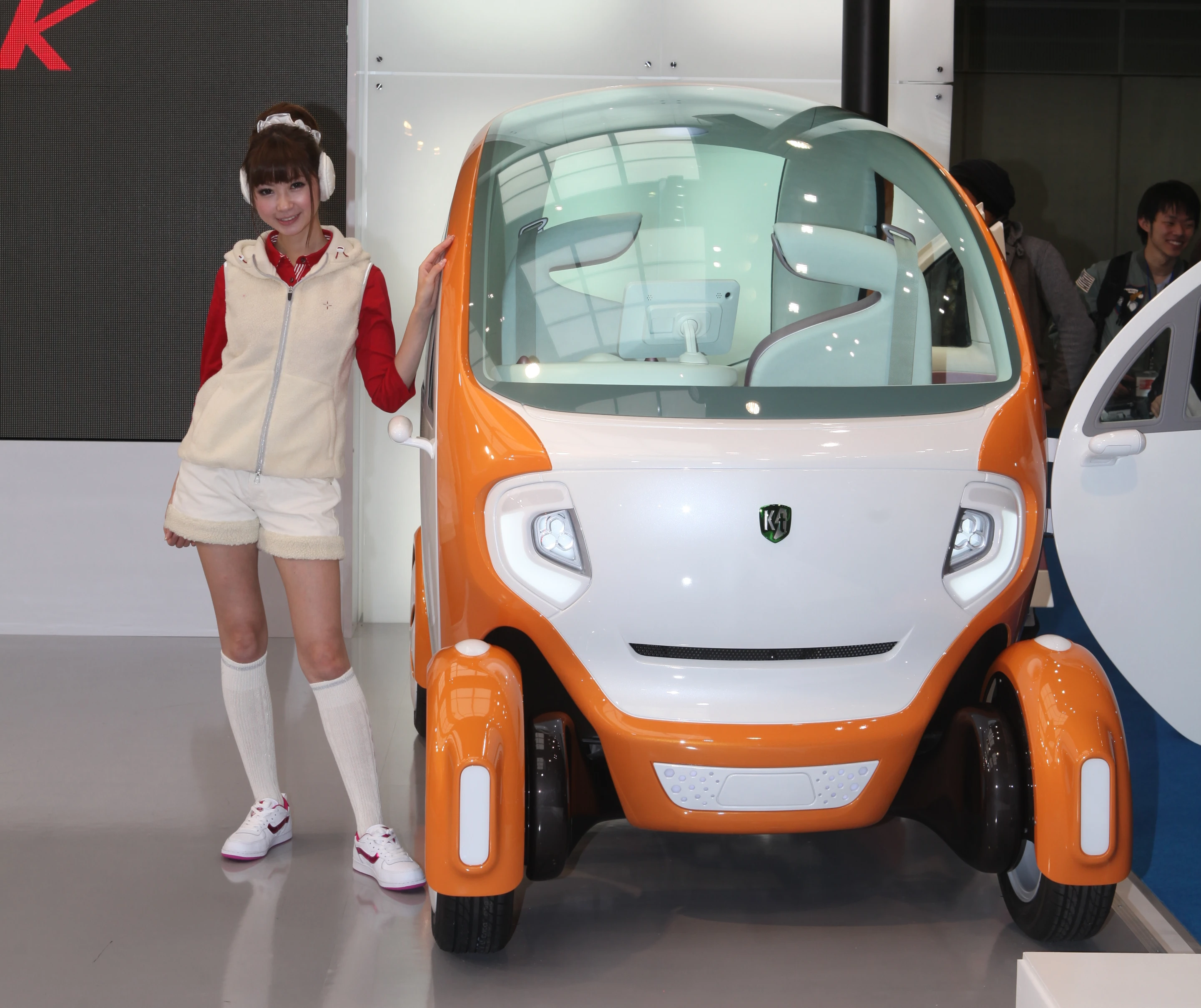 The Kobot II concept vehicle at the 2011 Tokyo Motor Show