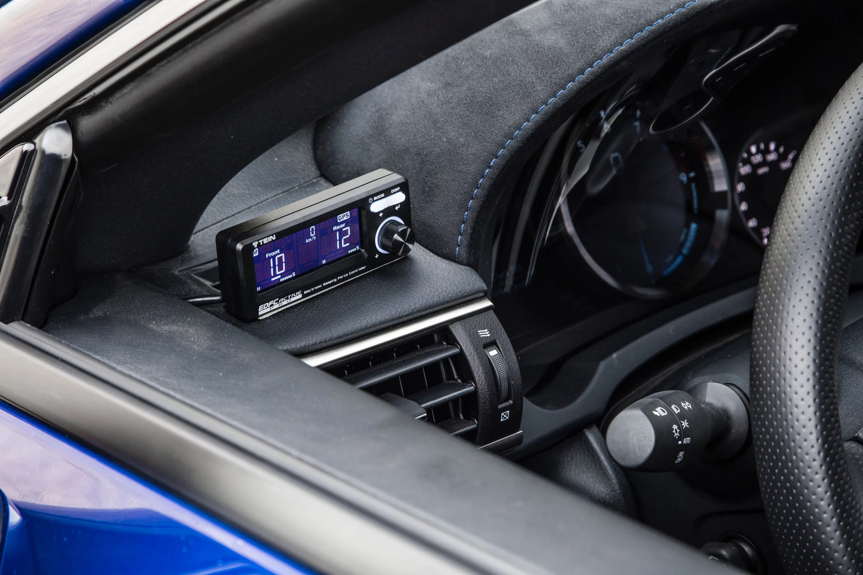 Inside, the RC F's interior is sporting some specific trim pieces