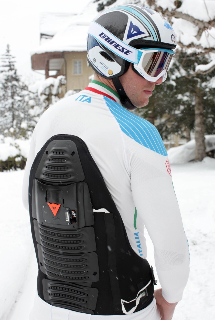 The system's inertial sensing platform is combined with an aerodynamic protective back plate
