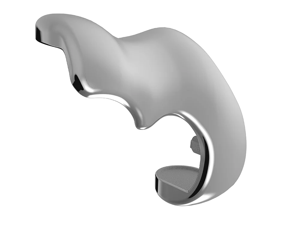 The company claims that its implants will mimic the curves and feel of the patient's original knee, eliminating many of the problems that accompany the more traditional approach