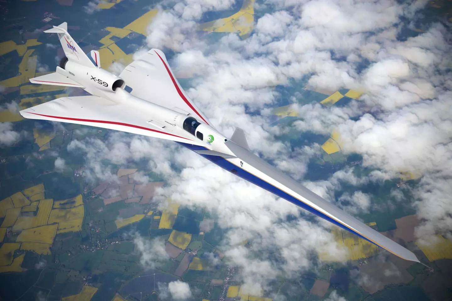Artist's concept of the X-59